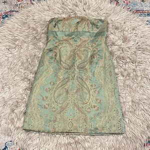 Kay Unger New York Strapless silk blend dress 12